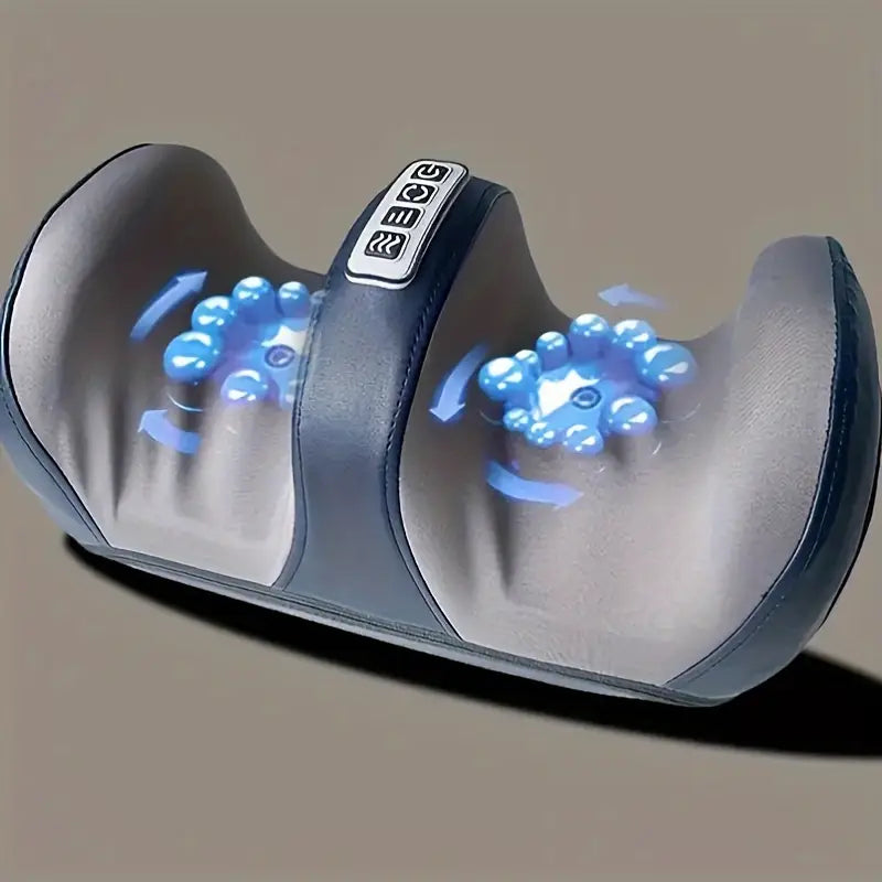 Electric Shiatsu Foot Massager with Heat, Kneading Massage Therapy Machine
