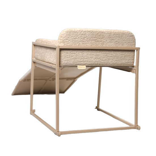 Pet Office Chair Companion - Cozy Elevated Bed for Your Furry Friend 🐾