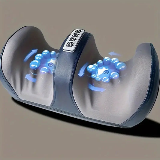 Electric Shiatsu Foot Massager with Heat, Kneading Massage Therapy Machine